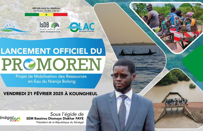 LANCEMENT DU PROMOREN PAR S.E.M BASSIROU DIOMAYE FAYE A KOUNGHEUL